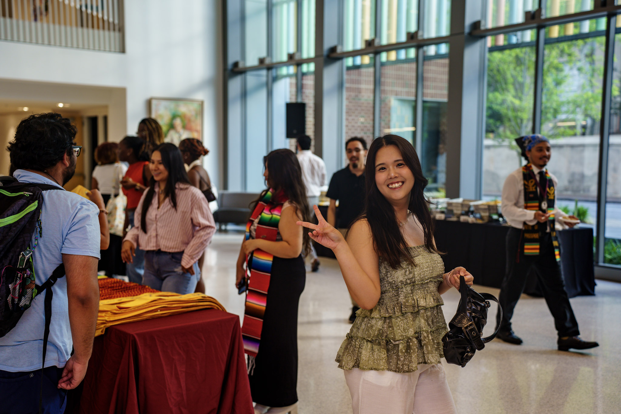 Student organization event photographer Charleston SC - candid moments