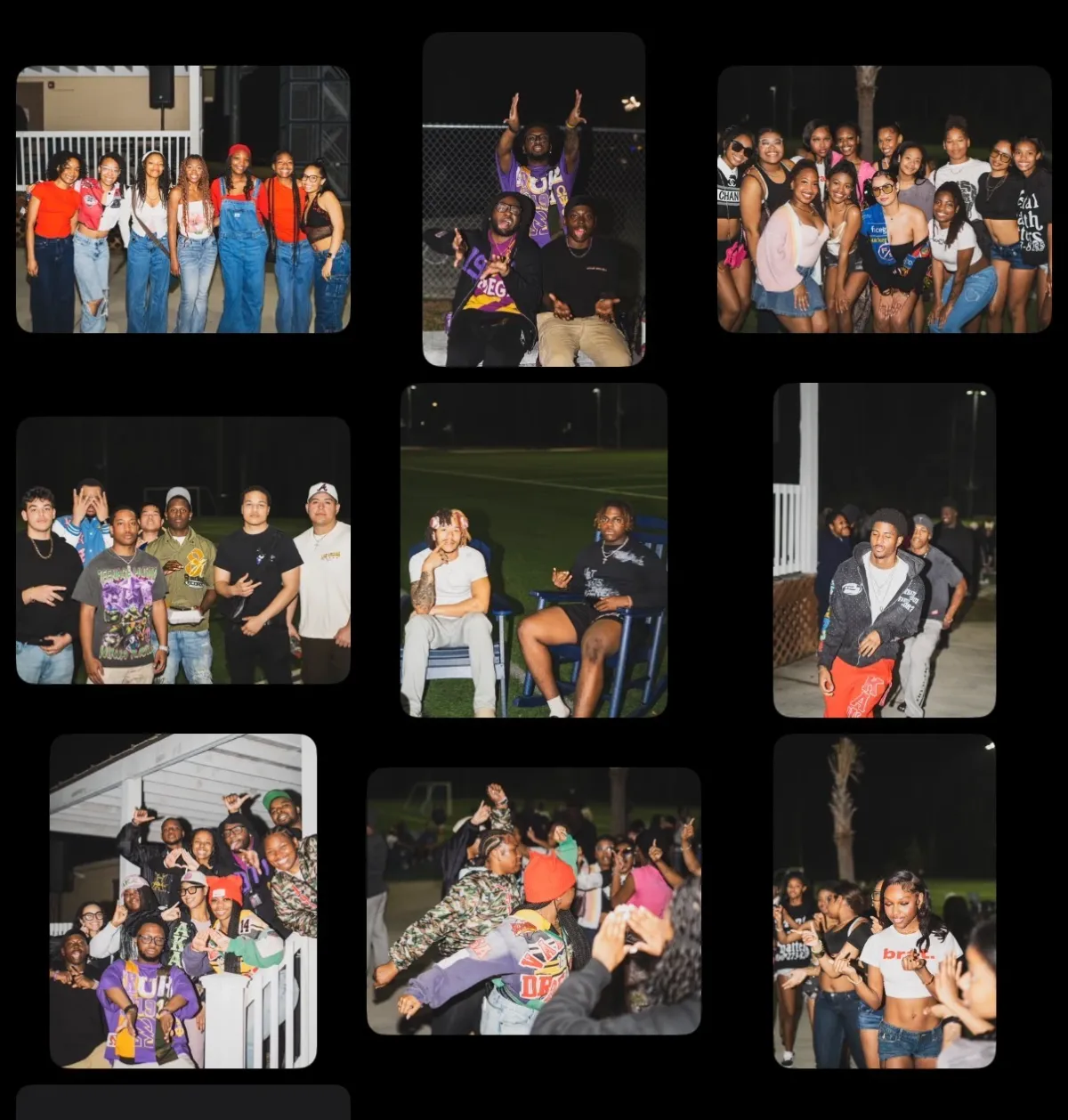 College party event coverage photography