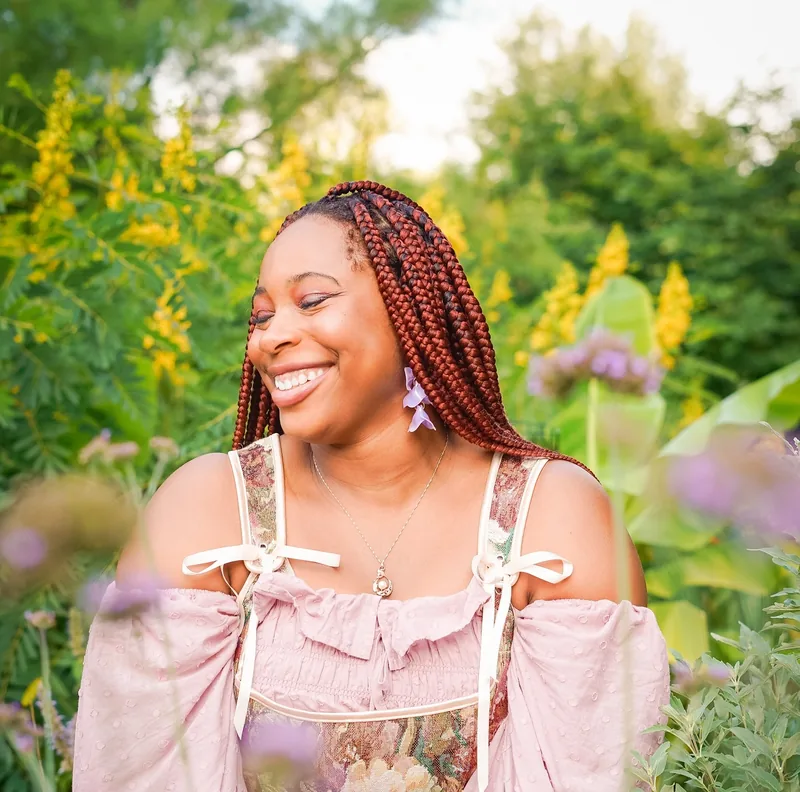Baltimore garden fairycore portrait photography