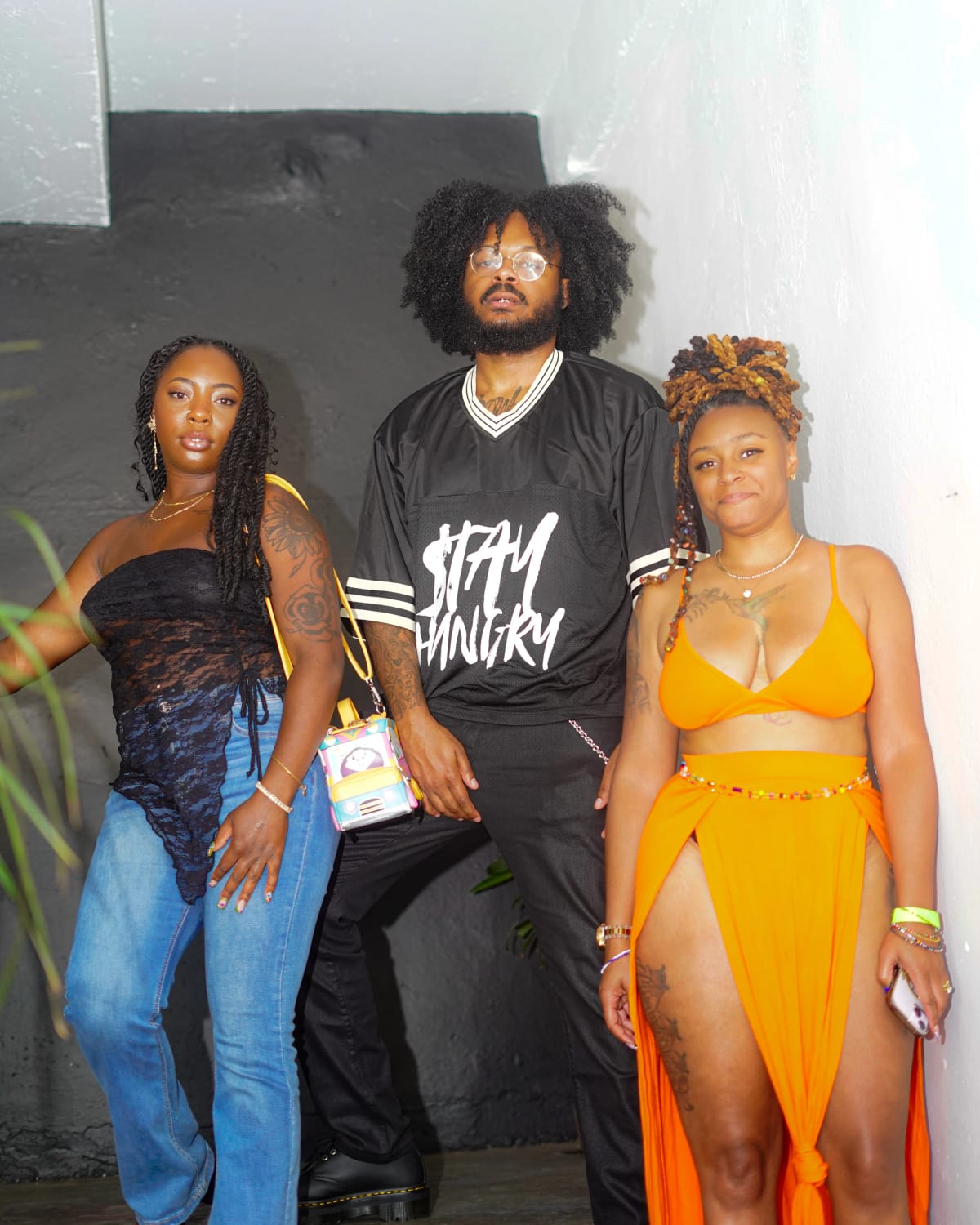 Community gathering at streetwear event