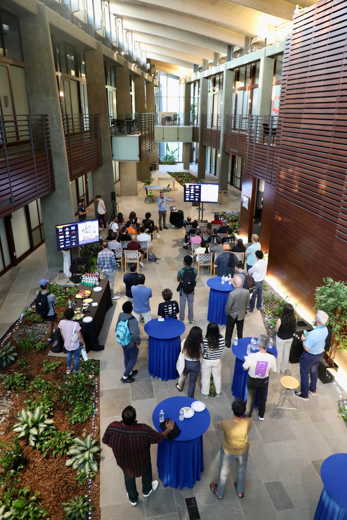 Charleston event photographer covering a campus celebration