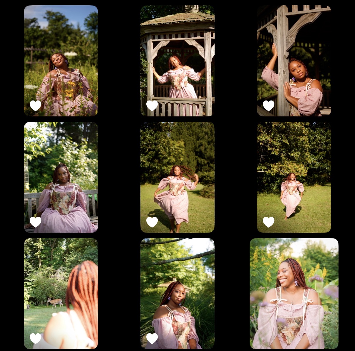 Baltimore Garden Fairycore Portrait Photography