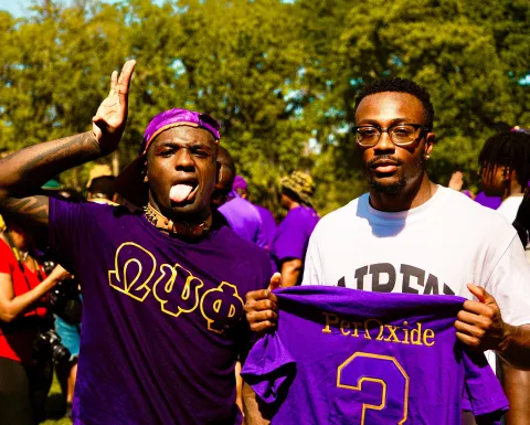 Justo, Omega Psi Phi fraternity event photography client - Visuals by Joshua